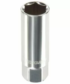 Kobalt Standard (SAE) 3/8-in Drive 6-point 5/8-in Spark Plug Socket - Hand Tools