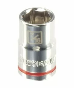 Kobalt Metric 3/8-in Drive 6-point 7/16-in Shallow Socket - Hand Tools
