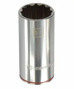 Kobalt Standard (SAE) 1/2-in Drive 12-point 1-1/16-in Deep Socket - Hand Tools