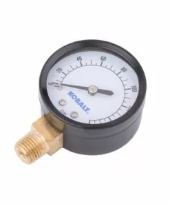 Kobalt 1/4-in Bottom Mount Gauge - Air Tools & Compressors