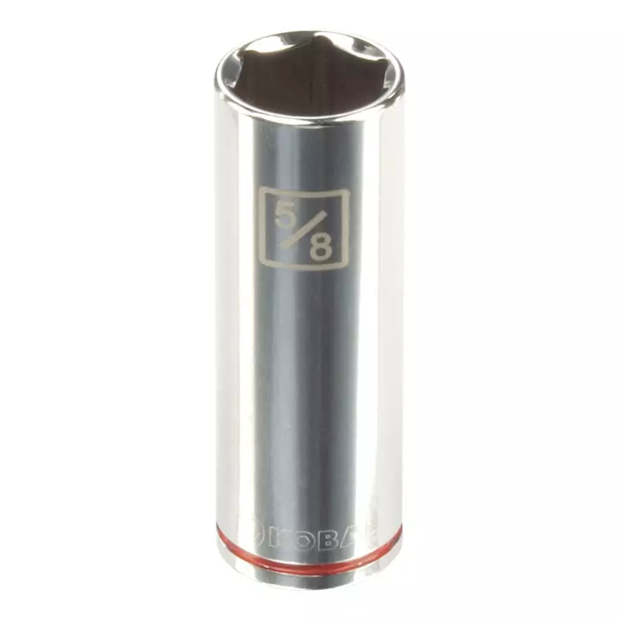 Kobalt Standard (SAE) 3/8-in Drive 6-point 5/8-in Deep Socket - Hand Tools