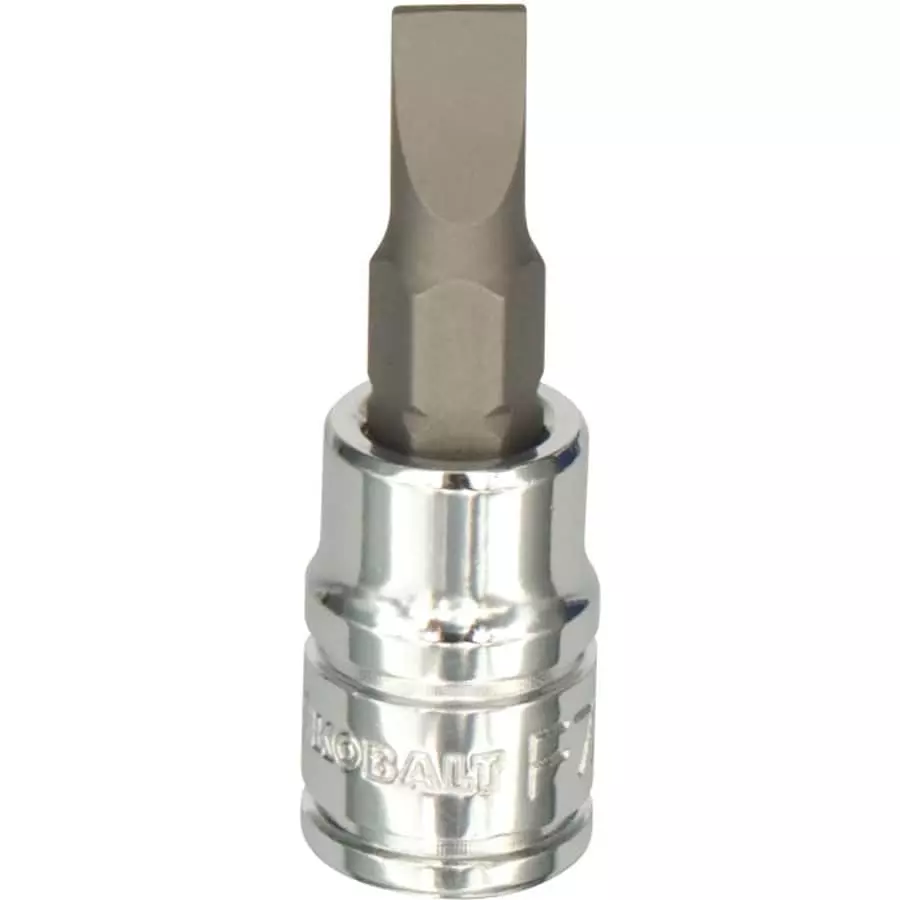 Kobalt 1/4-in Drive 7/32-in Phillips Bit Flat Driver Socket - Hand Tools