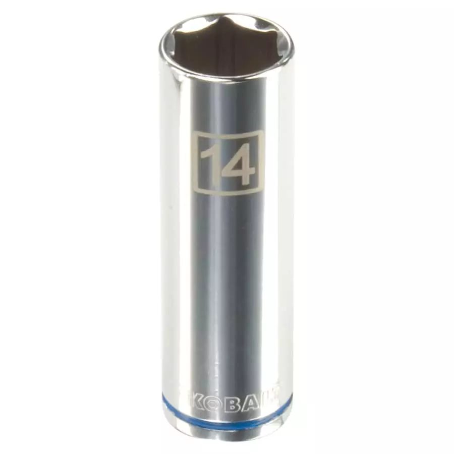 Kobalt Metric 3/8-in Drive 6-point 14-mm Deep Socket - Hand Tools