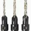 Kobalt 3-Piece High-speed Steel Twist Drill Bit Set - Power Tool Accessories