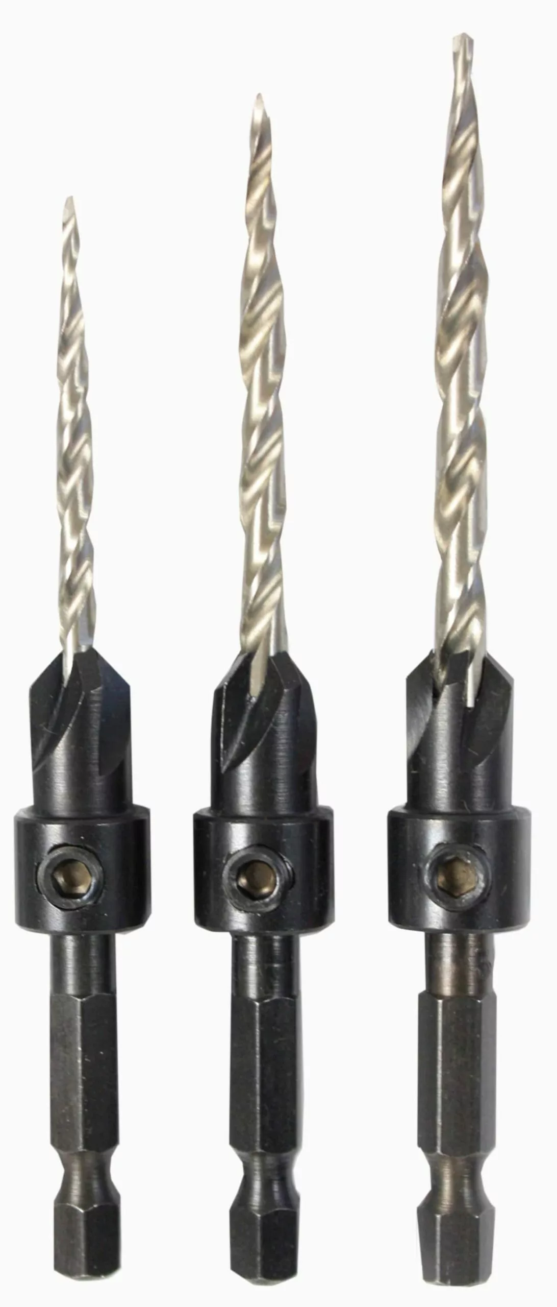 Kobalt 3-Piece High-speed Steel Twist Drill Bit Set - Power Tool Accessories