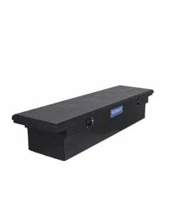 Kobalt 69-in x 20-in x 13-in Matte Black Powder-Coat Aluminum Crossover Truck Tool Box - Cargo Management