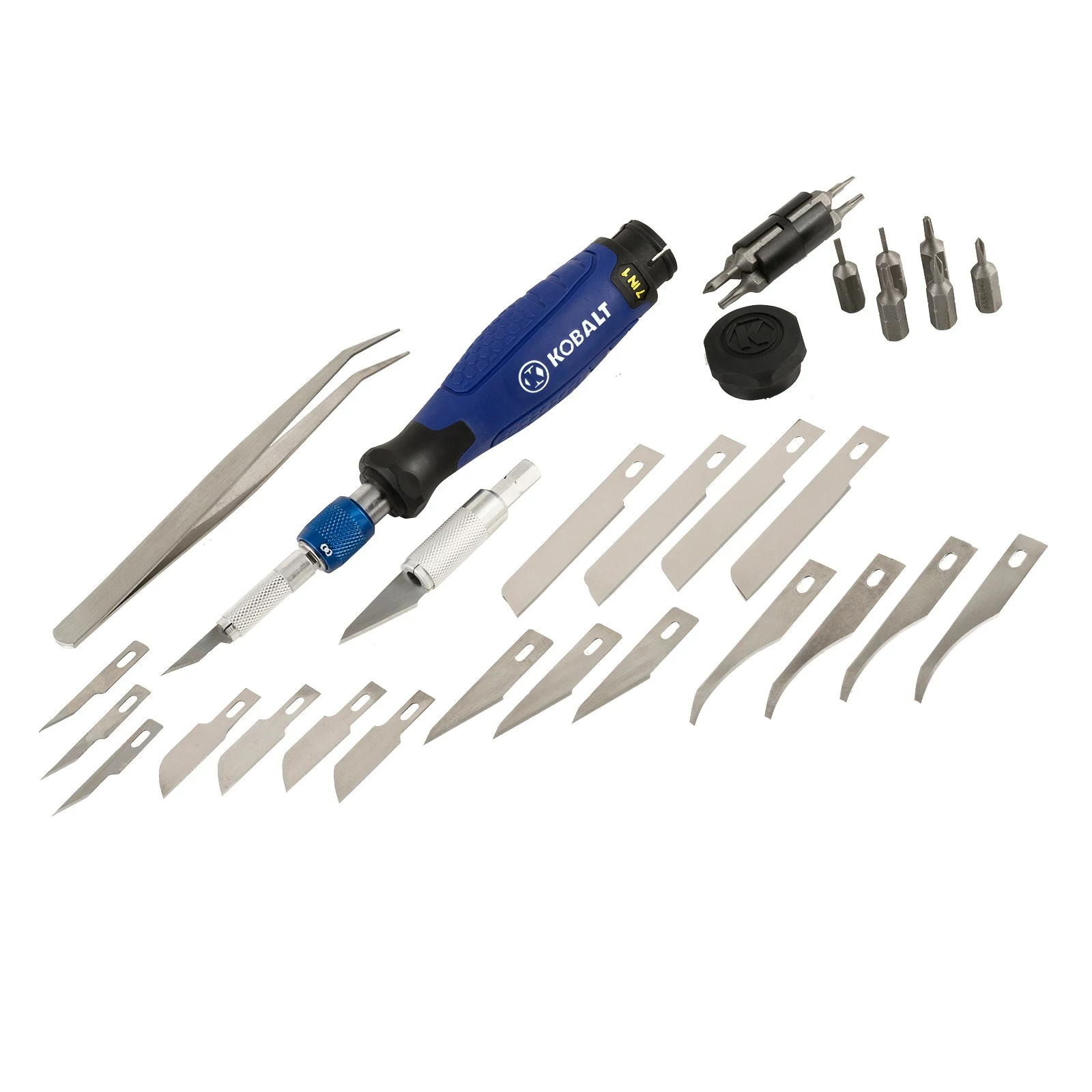 Kobalt SpeedFit Precision Knife Set Steel Set Shank Screwdriver Bit Set Screwdriver (17-Piece) - Hand Tools