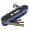 Kobalt 8-key Metric Folding Hex Key Set - Hand Tools