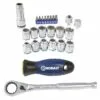 Kobalt Xtreme Access 25-Piece 3/8-in Drive Set - Hand Tools