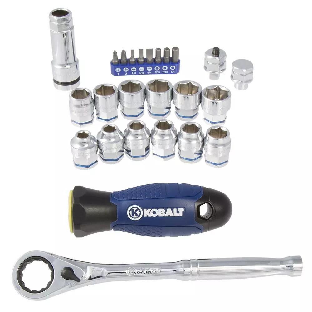 Kobalt Xtreme Access 25-Piece 3/8-in Drive Set - Hand Tools
