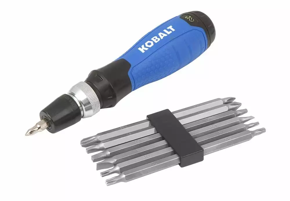Kobalt Screwdriver set 12-Piece Plastic Handle Set Multi-bit Screwdriver Set - Hand Tools