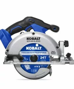 Kobalt 24-Volt Max 6-1/2-in Brushless Cordless Circular Saw Circular Saw - Power Tools