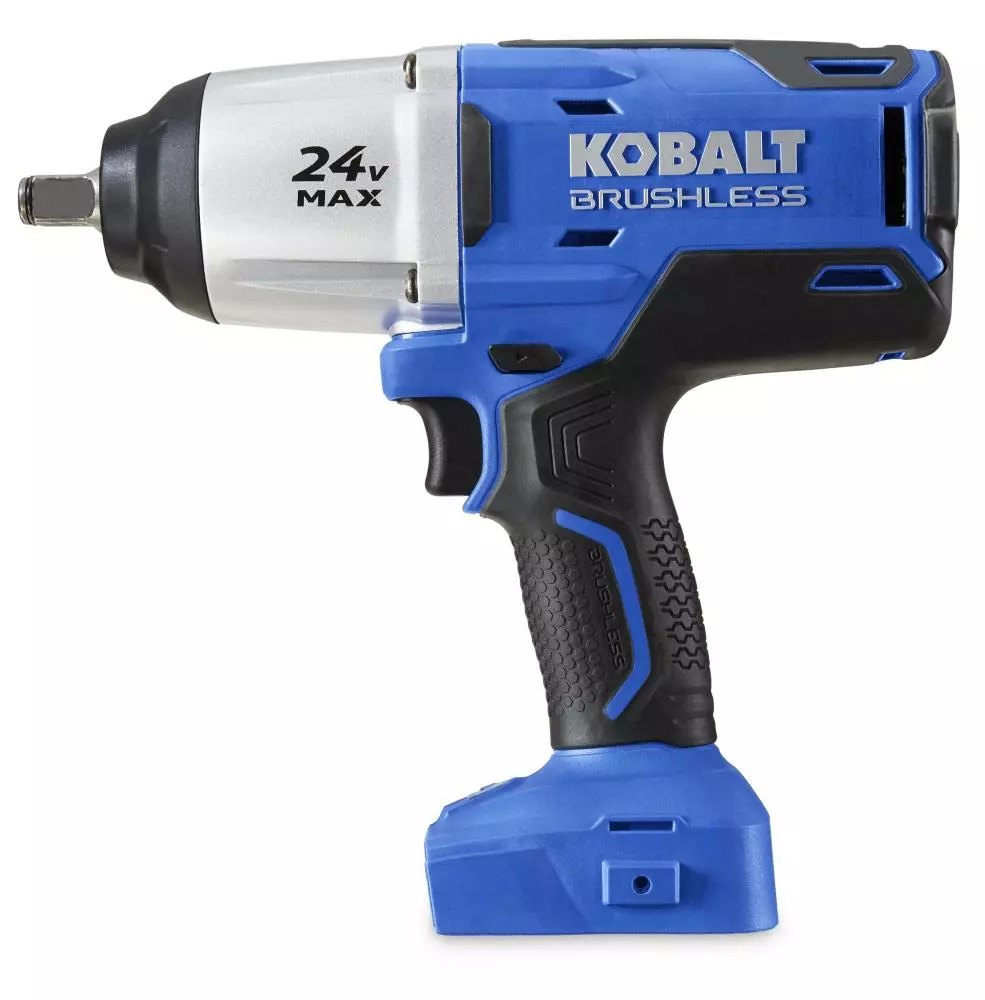 Kobalt 24-volt Max Variable Speed Brushless 1/2-in Drive Cordless Impact Wrench (Tool Only) - Power Tools