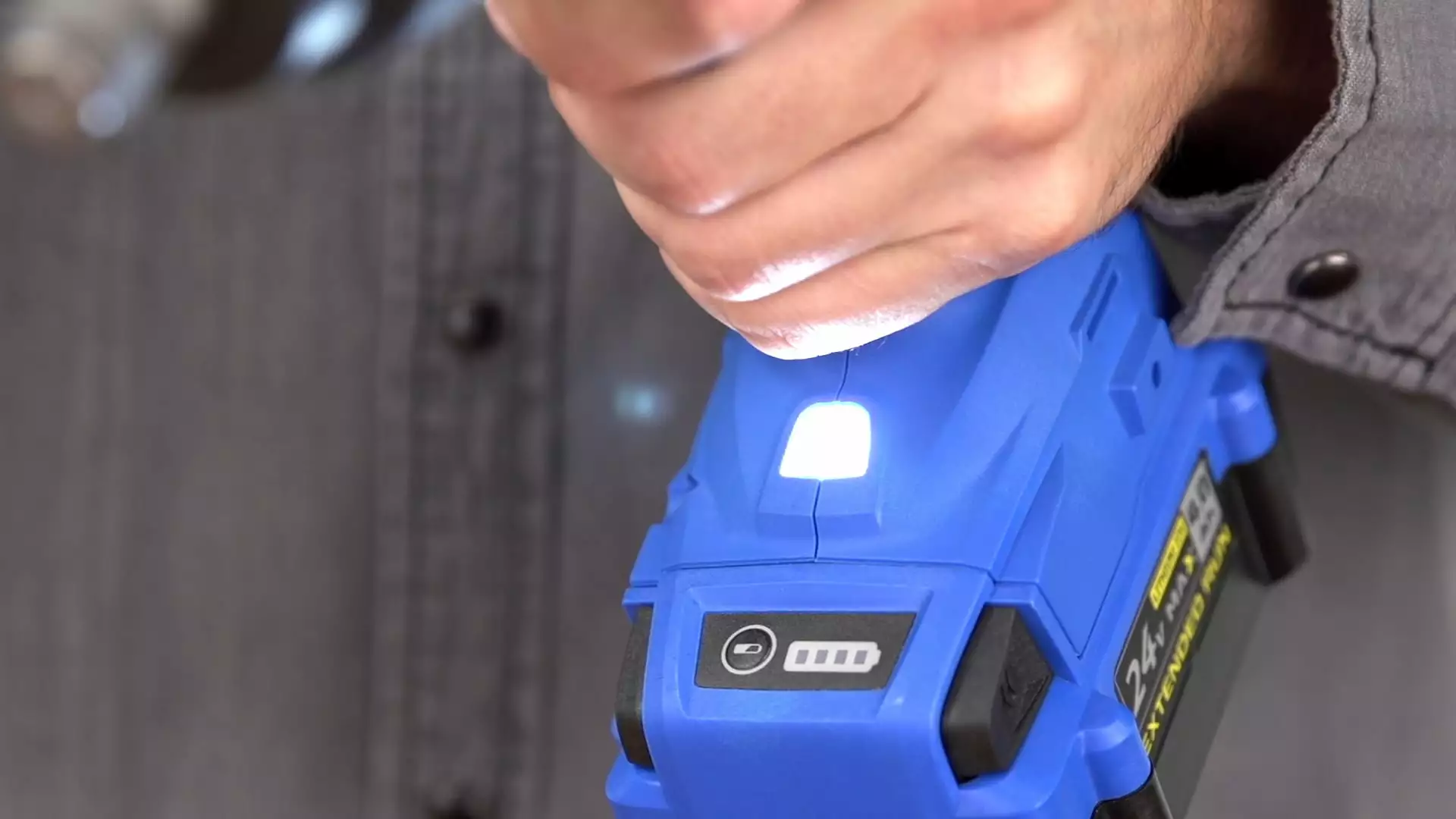 Kobalt 24-volt Max Variable Speed Brushless 1/2-in Drive Cordless Impact Wrench (1-Battery Included) - Power Tools - Image 7