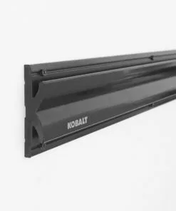 Kobalt 34-in Black Plastic Multipurpose Storage Rail - Garage Organization