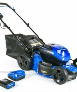 Kobalt 40-volt Max Brushless 20-in Push Cordless Electric Lawn Mower 5 Ah - Outdoor Tools & Equipment