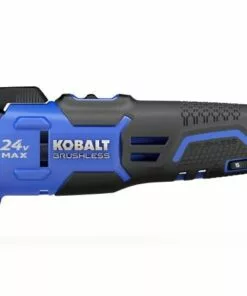 Kobalt 21-Piece Cordless Brushless 24-volt Variable Speed Oscillating Multi-Tool Kit with Soft Case (1-Battery Included) - Power Tools