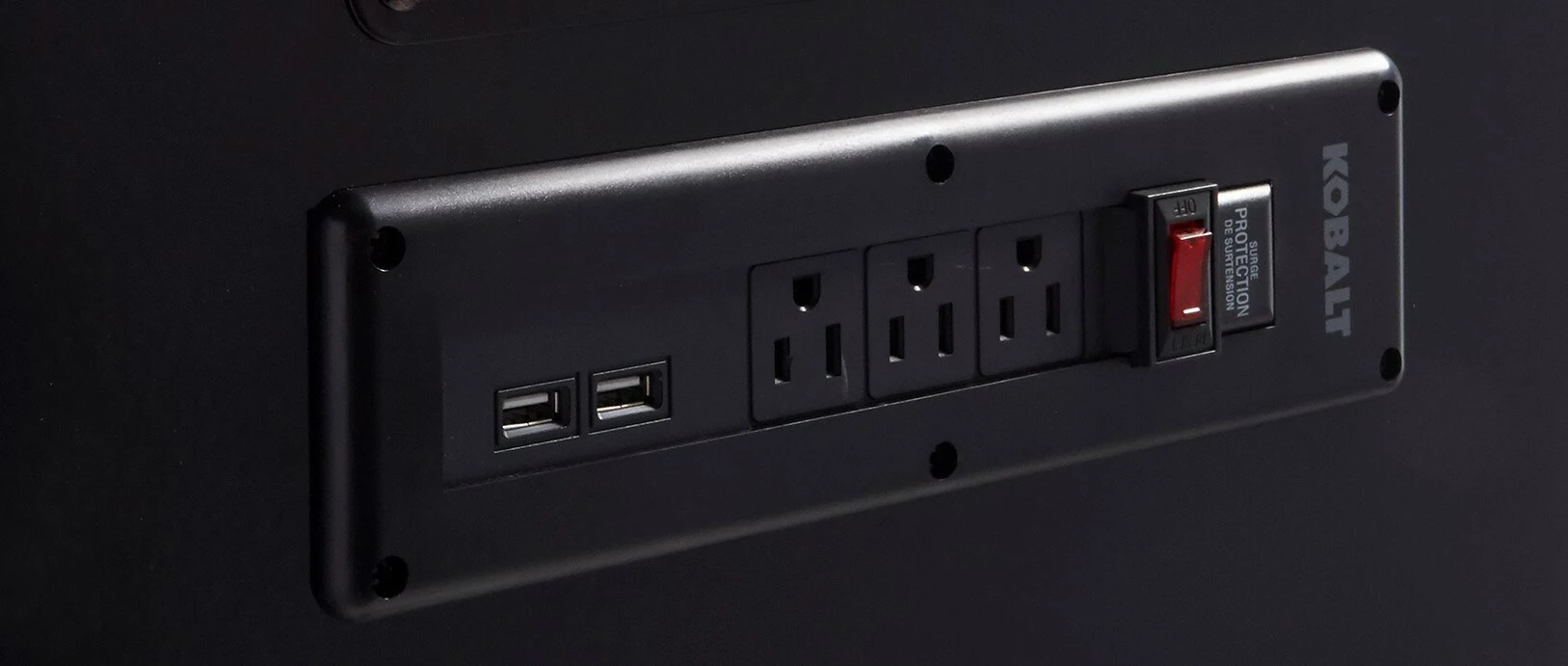 Kobalt 3000 Series 41-in W x 22.5-in H 9-Drawer Steel Tool Chest (Black) - Tool Storage & Work Benches - Image 4