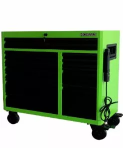 Kobalt 41-in W x 41-in H 11-Drawer Steel Rolling Tool Cabinet (Green) - Tool Storage & Work Benches
