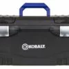 Kobalt 20-in Black Plastic Lockable Tool Box - Tool Storage & Work Benches