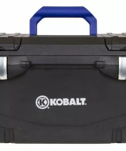 Kobalt 20-in Black Plastic Lockable Tool Box - Tool Storage & Work Benches