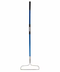 Kobalt 54-in L Fiberglass-Handle Steel Garden Rake - Outdoor Tools & Equipment