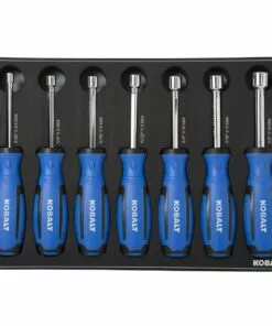 Kobalt 7-Piece Metric and SAE Spline Nut Driver Set - Hand Tools