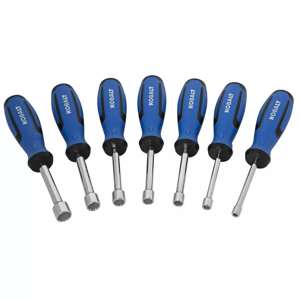 Kobalt 7-Piece Metric and SAE Spline Nut Driver Set - Hand Tools - Image 2