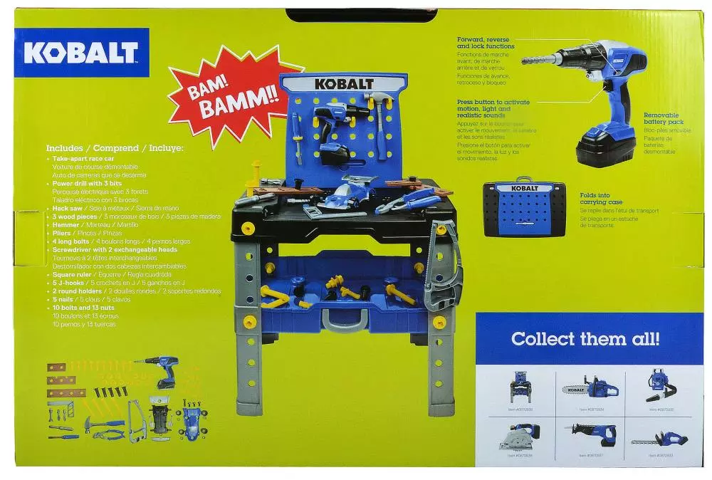 Kobalt Toy Work Bench - Outdoor Games & Toys - Image 4