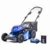 Kobalt 40-Volt Max Brushless 20-in Self-propelled Cordless Electric Lawn Mower 5 Ah (Battery and Charger Included) - Outdoor Tools & Equipment