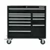 Kobalt 3000 Series 41-in W x 41-in H 11-Drawer Steel Rolling Tool Cabinet (Black) - Tool Storage & Work Benches
