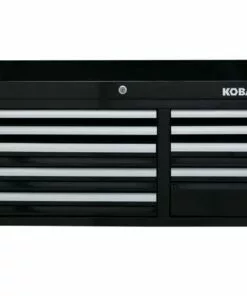 Kobalt 3000 Series 41-in W x 22.5-in H 9-Drawer Steel Tool Chest (Black) - Tool Storage & Work Benches
