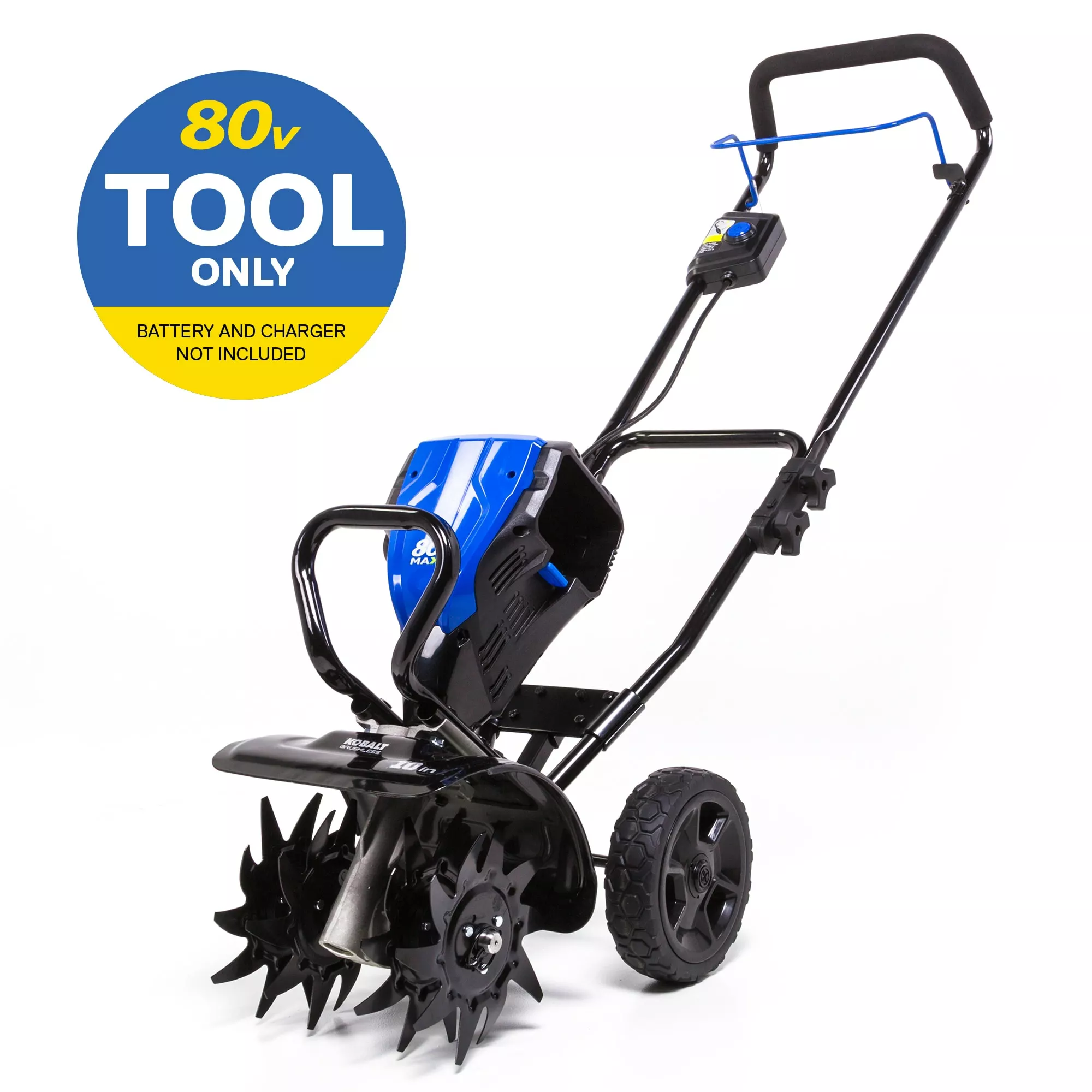 Kobalt 80-Volt Lithium Ion Forward-rotating Cordless Electric Cultivator (Tool Only) - Outdoor Tools & Equipment