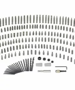 Kobalt Set High-speed Steel Round Shank Screwdriver Bit Set (230-Piece) - Power Tool Accessories