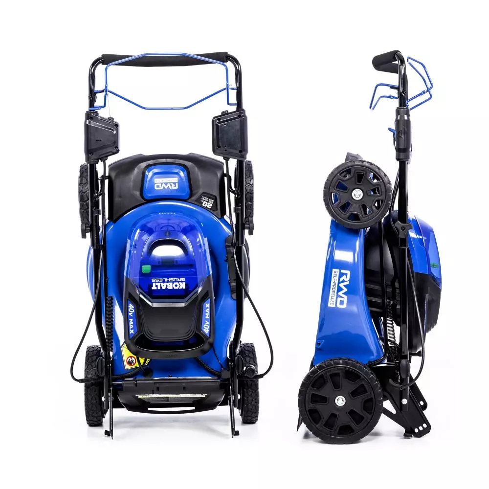 Kobalt 40-Volt Max Brushless 20-in Self-propelled Cordless Electric Lawn Mower 5 Ah (Battery and Charger Included) - Outdoor Tools & Equipment - Image 9