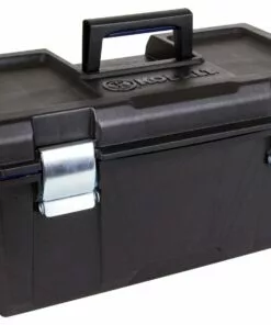 Kobalt Zerust 22-in Black Plastic Lockable Tool Box - Tool Storage & Work Benches