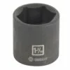 Kobalt Standard (SAE) 1/2-in Drive 1-3/16-in 6-Point Impact Socket - Hand Tools