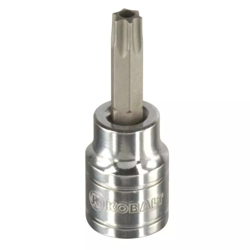 Kobalt 3/8-in Drive T40 Torx Bit Tamper-Proof Driver Socket - Hand Tools