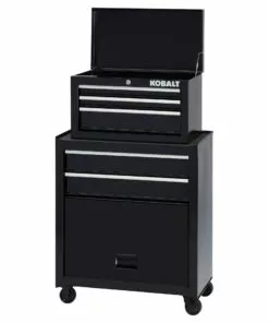 Kobalt 1000 Series 26.5-in W x 44.25-in H 5-Drawer Steel Tool Chest (Black) - Tool Storage & Work Benches