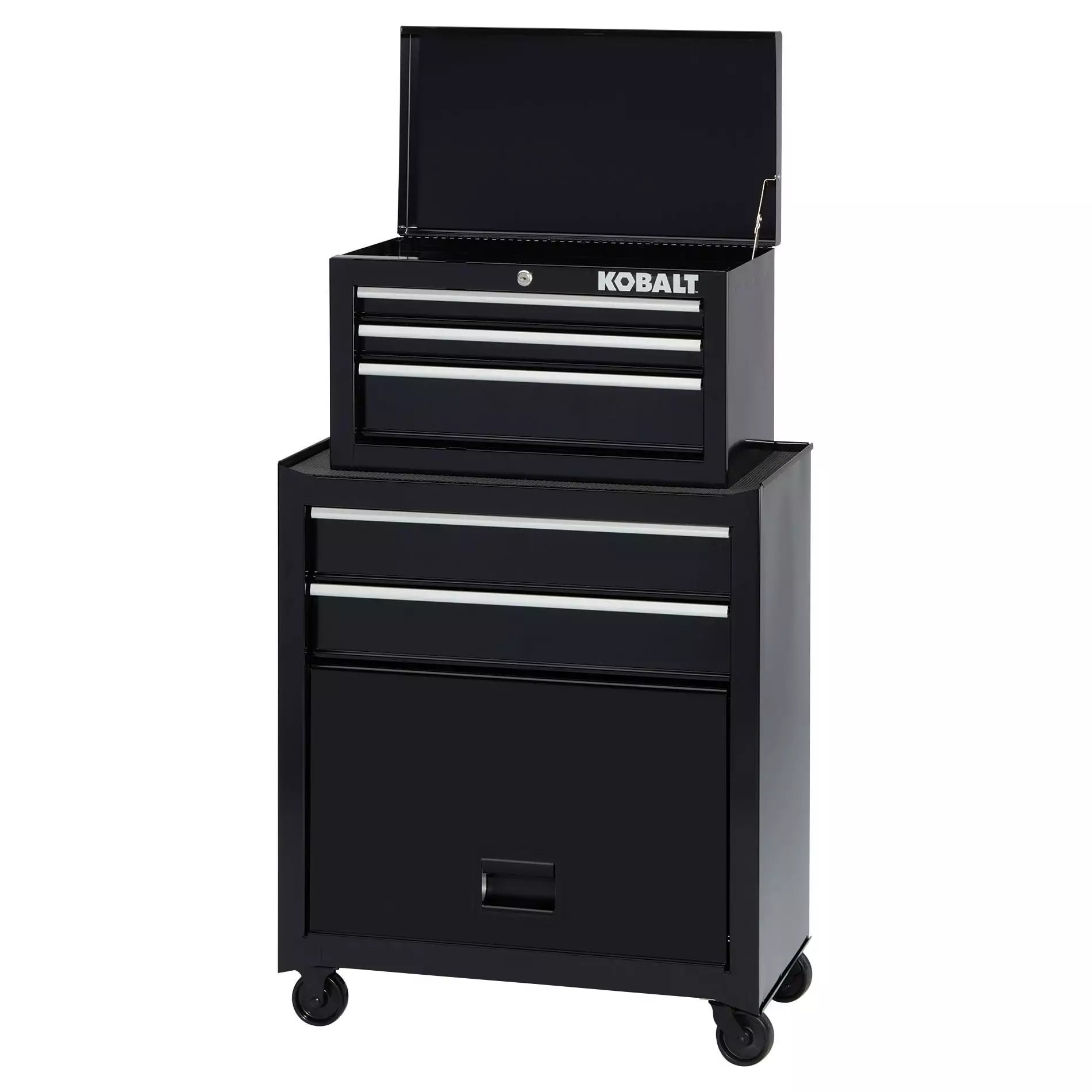 Kobalt 1000 Series 26.5-in W x 44.25-in H 5-Drawer Steel Tool Chest (Black) - Tool Storage & Work Benches