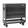 Kobalt 3000 Series 45-in W x 47-in H 7-Drawer Steel Rolling Tool Cabinet (Black) - Tool Storage & Work Benches