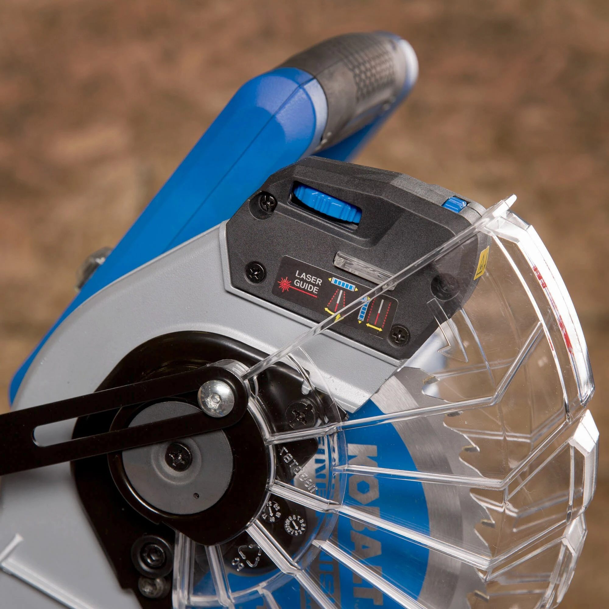 Kobalt Compact sliding 7-1/4-in 10 Amps Single Bevel Sliding Compound Corded Miter Saw - Power Tools - Image 3