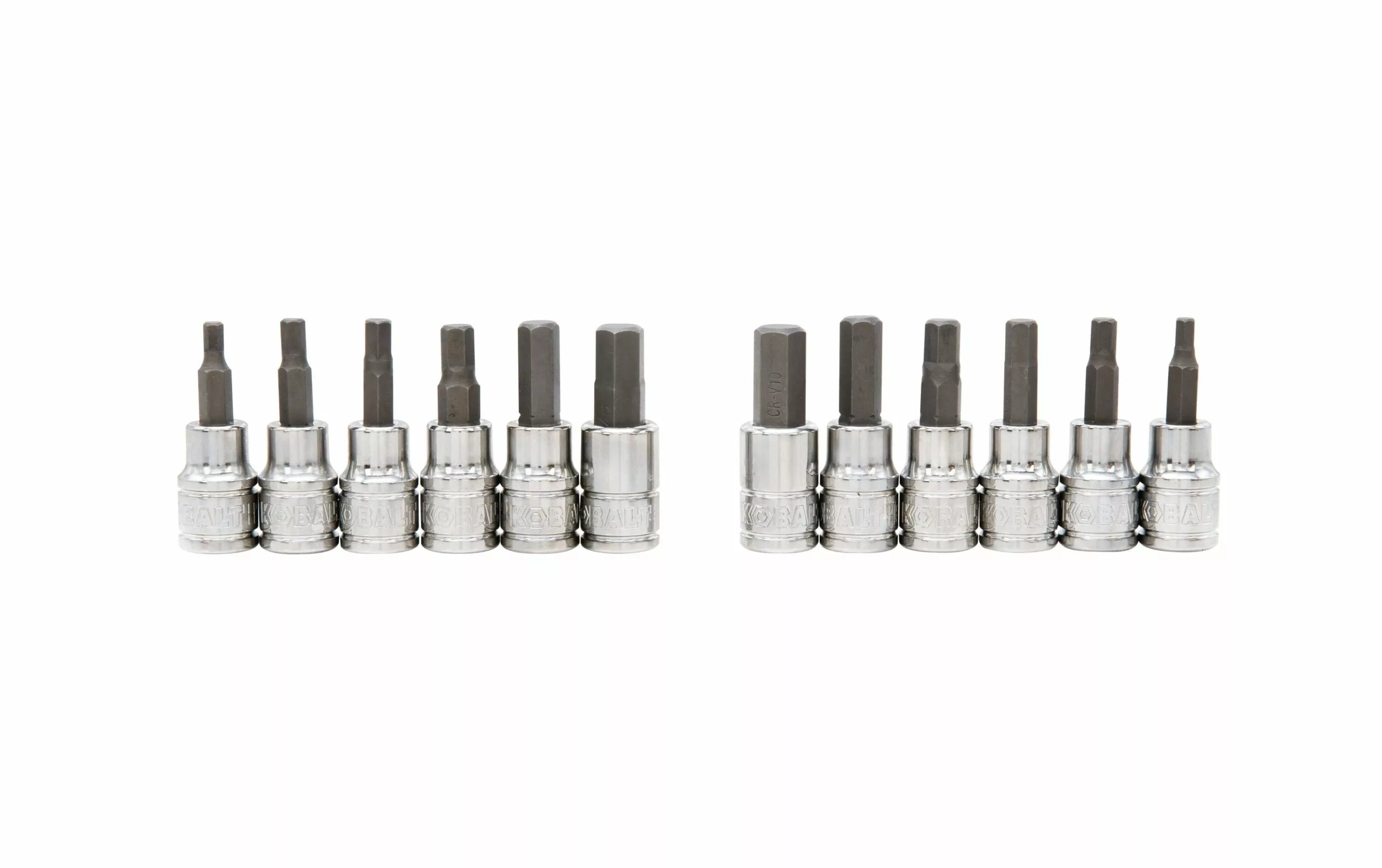 Kobalt 42-Piece 3/8-in Drive Set Hex; Torx; Phillips; Flathead Bit Standard (SAE) and Metric Combination Driver Socket Set - Hand Tools - Image 5
