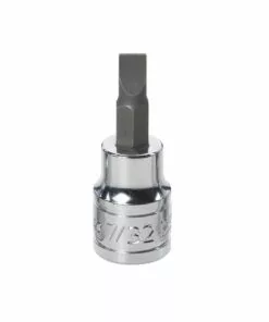 Kobalt 1/4-in Drive 7/32-in Flathead Bit Flat Driver Socket - Hand Tools