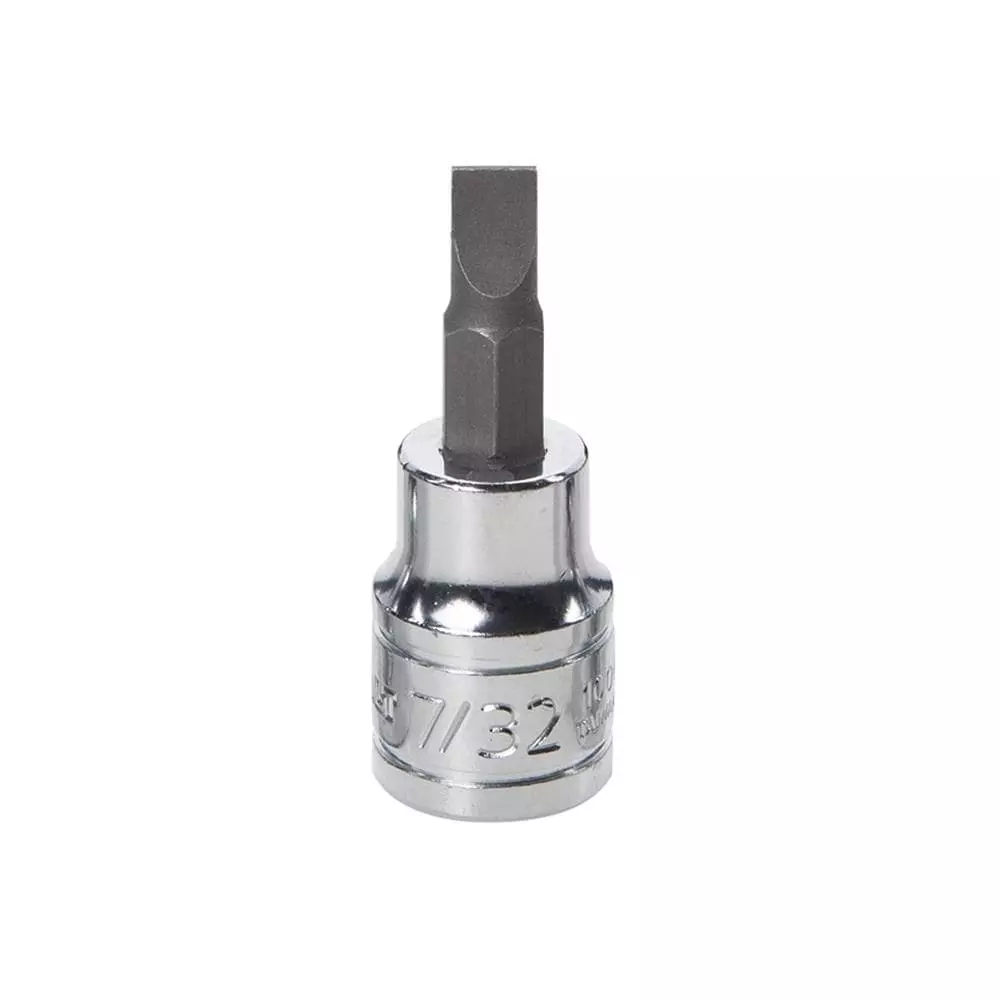 Kobalt 1/4-in Drive 7/32-in Flathead Bit Flat Driver Socket - Hand Tools