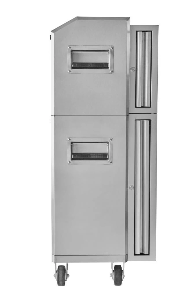 Kobalt 3000 Series 41-in W x 41-in H 11-Drawer Stainless Steel Rolling Tool Cabinet (Stainless Steel) - Tool Storage & Work Benches - Image 12