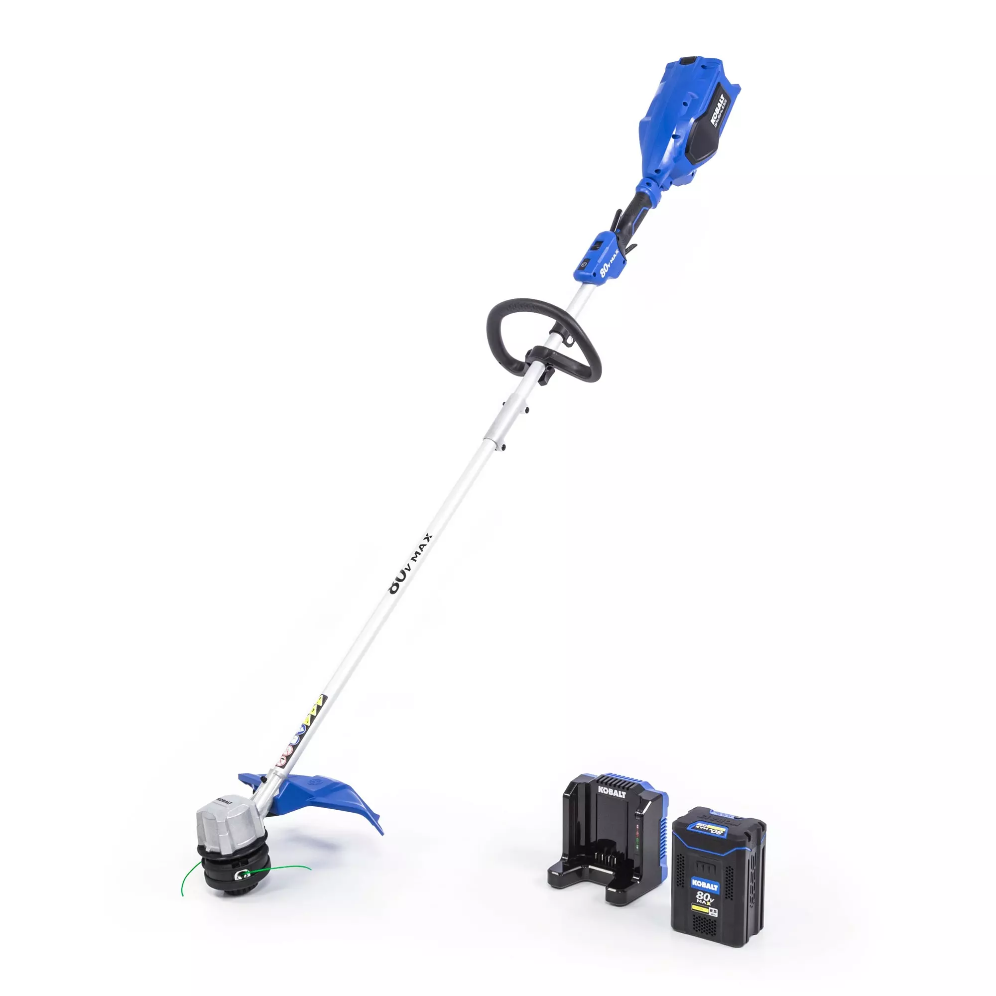 Kobalt 80-Volt Max 16-in Straight Cordless String Trimmer (Battery Included) - Outdoor Tools & Equipment