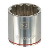 Kobalt Standard (SAE) 1/2-in Drive 12-point 1-1/4-in Shallow Socket - Hand Tools - Image 3