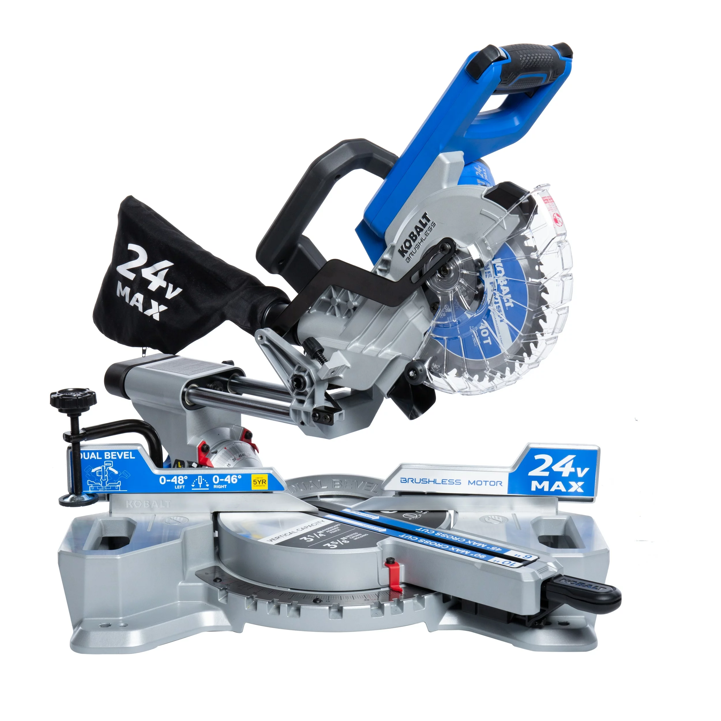 Kobalt 24-Volt 7-1/4-In Miter Saw - Bare Tool - Power Tools