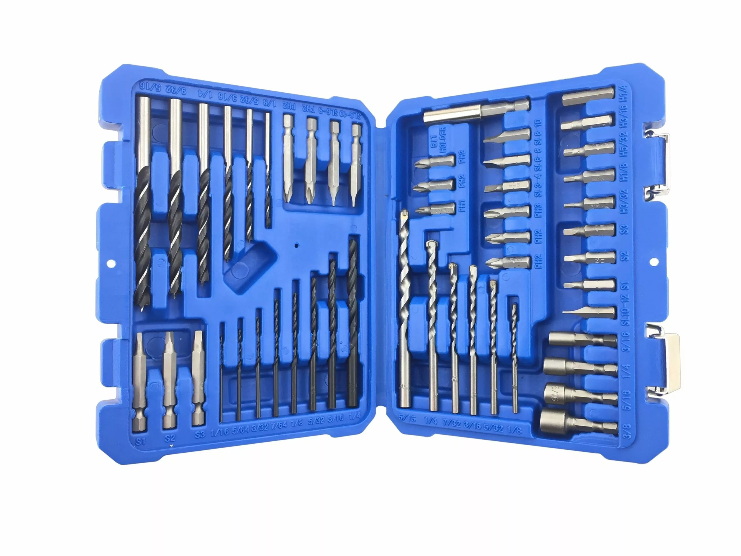 Kobalt Set High-speed Steel Round Shank Screwdriver Bit Set Drill/Driver (50-Piece) - Power Tool Accessories - Image 2